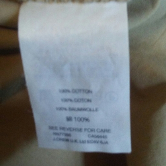 J Crew Tan Utility/Camp Shirt - Picture 4 of 6